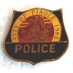 Pinole California Police Department Mini Patch Metal Pin